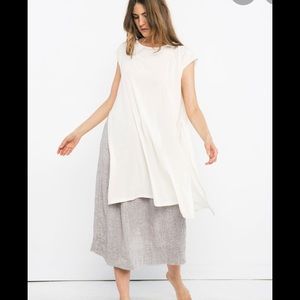 Elizabeth Suzann - Josephine Vented Tunic Linen
